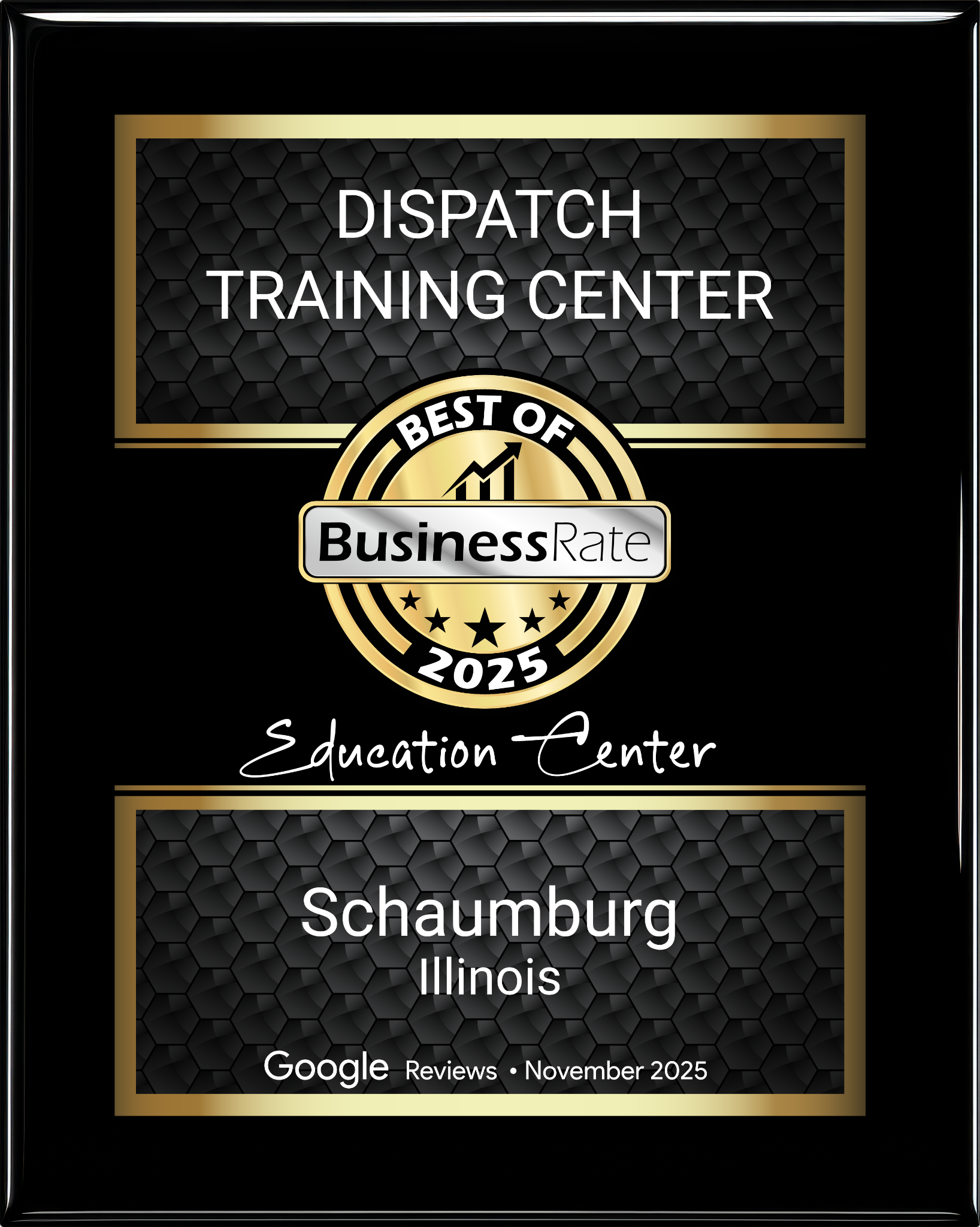 Dispatch Training Center — Best of BusinessRate 2025 Education Center, Schaumburg, Illinois